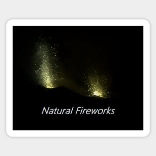 Natural Fireworks by Suzy Hager Sticker